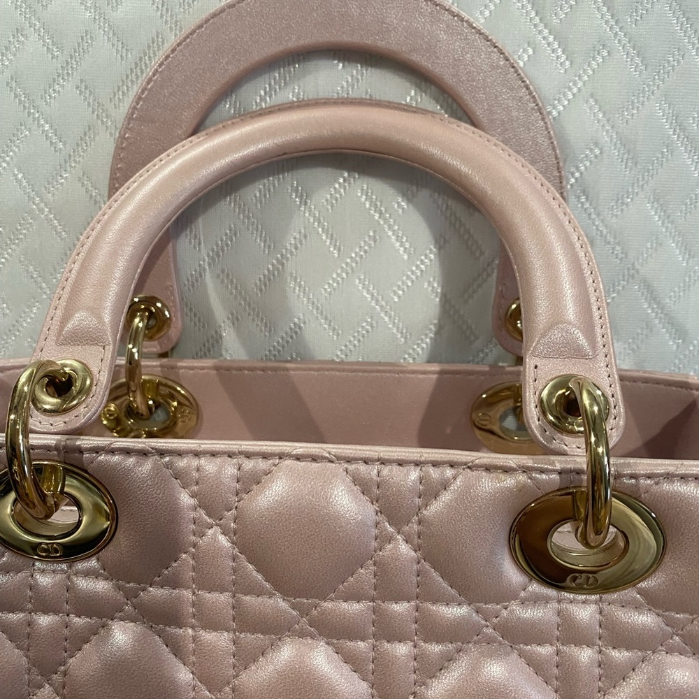 Dior Lady Dior Quilted Leather Medium Bag - Picture 11 of 16